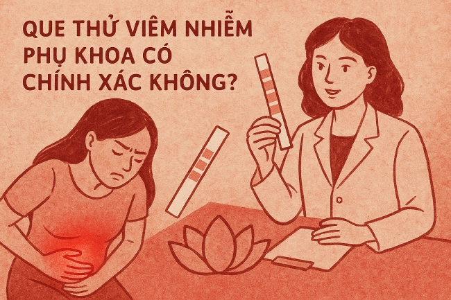 Que thử viêm nhiễm phụ khoa Pharmacity có chính xác không