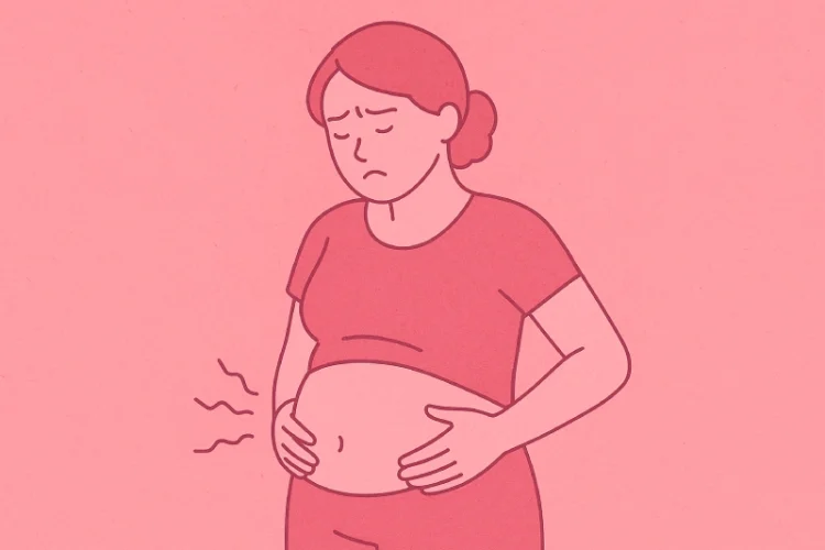 Bụng dưới cứ phệ ra