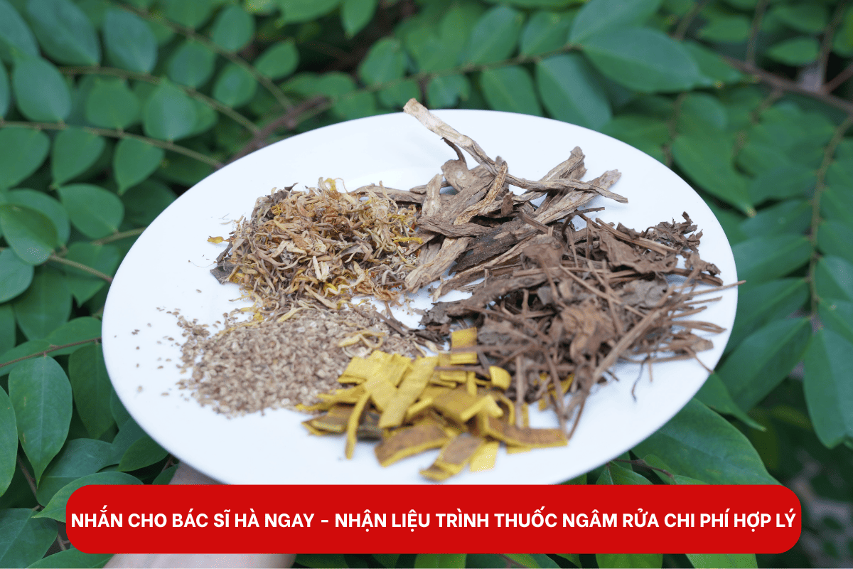 Thuốc ngâm rửa trị viêm lộ tuyến cổ tử cung