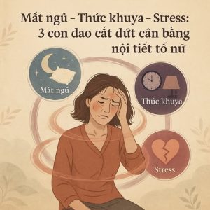 Stress kéo dài – nguyên nhân khiến mùi cơ thể chị em rõ hơn vào cuối ngày theo góc nhìn Đông y