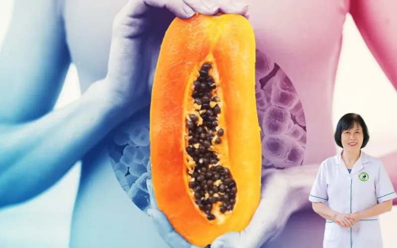 Ăn hạt đu đủ c&oacute; bị v&ocirc; sinh kh&ocirc;ng