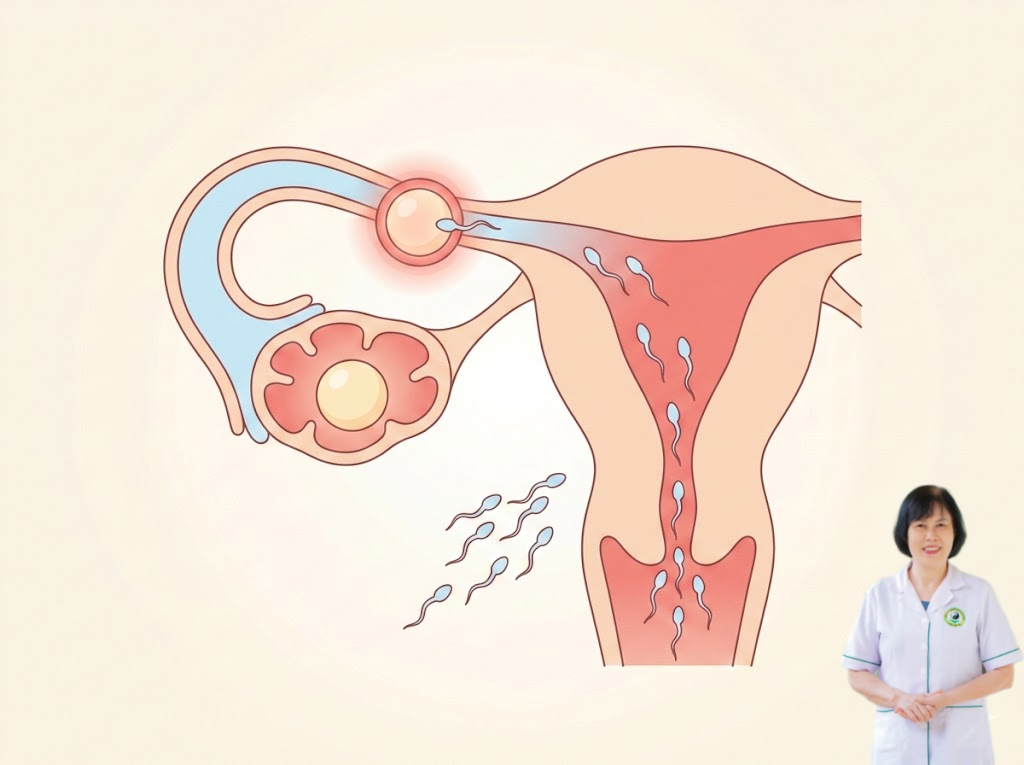 Ngược lại, nếu cơ thể t&iacute;ch tụ đ&agrave;m thấp hoặc kh&iacute; trệ, d&ugrave; c&oacute; quan hệ đ&uacute;ng ng&agrave;y, tinh cha v&agrave; huyết mẹ c