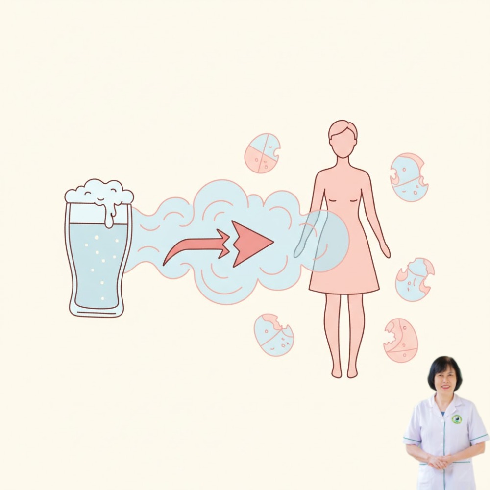 Chồng uống nhiều bia rượu kh&ocirc;ng chỉ l&agrave; vấn đề th&oacute;i quen sinh hoạt đơn thuần m&agrave; c&ograve;n l&agrave; nỗi lo lắng lớ