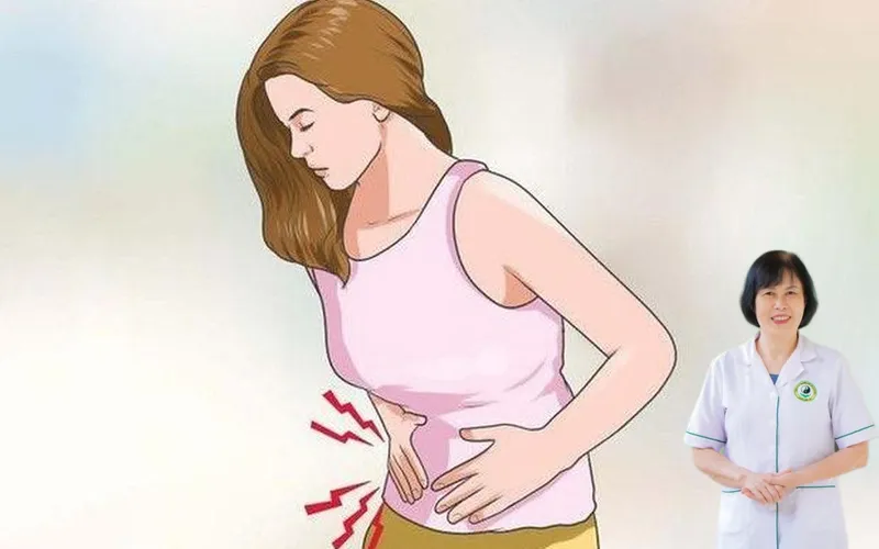 Đau bụng kinh c&oacute; bị v&ocirc; sinh kh&ocirc;ng