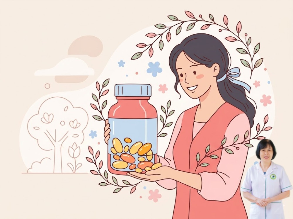 vitamin E hỗ trợ thụ thai