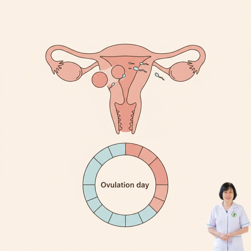 Ng&agrave;y rụng trứng theo Đ&ocirc;ng y