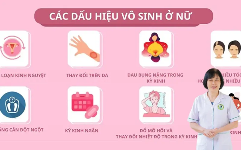 Những dấu hiệu của bệnh v&ocirc; sinh ở nữ