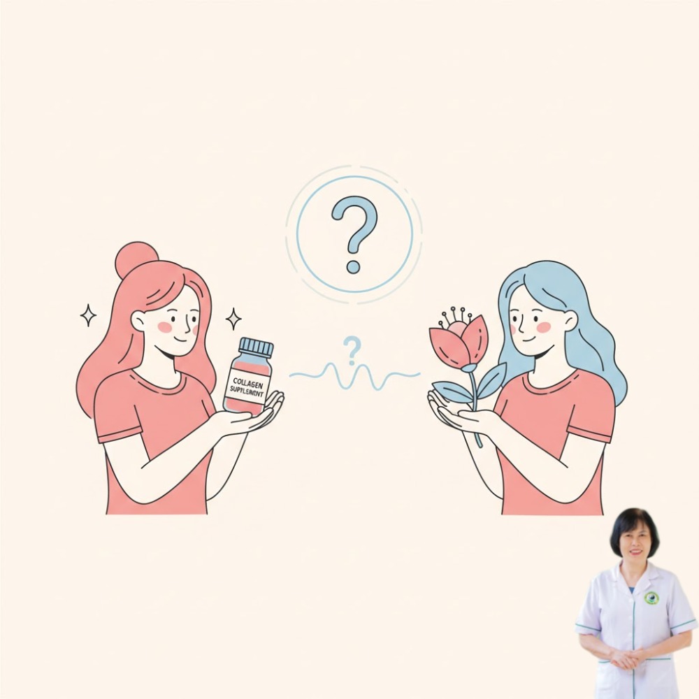 Uống collagen c&oacute; tăng khả năng thụ thai kh&ocirc;ng