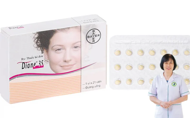 Uống diane 35 c&oacute; bị v&ocirc; sinh kh&ocirc;ng