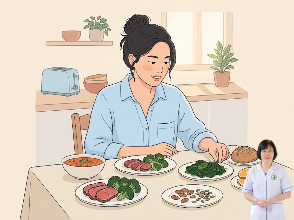 amh thấp n&ecirc;n ăn g&igrave;