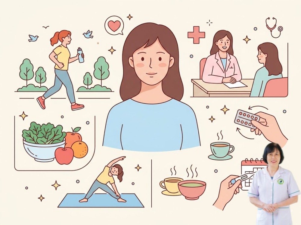 cách điều trị rối loạn kinh nguyệt