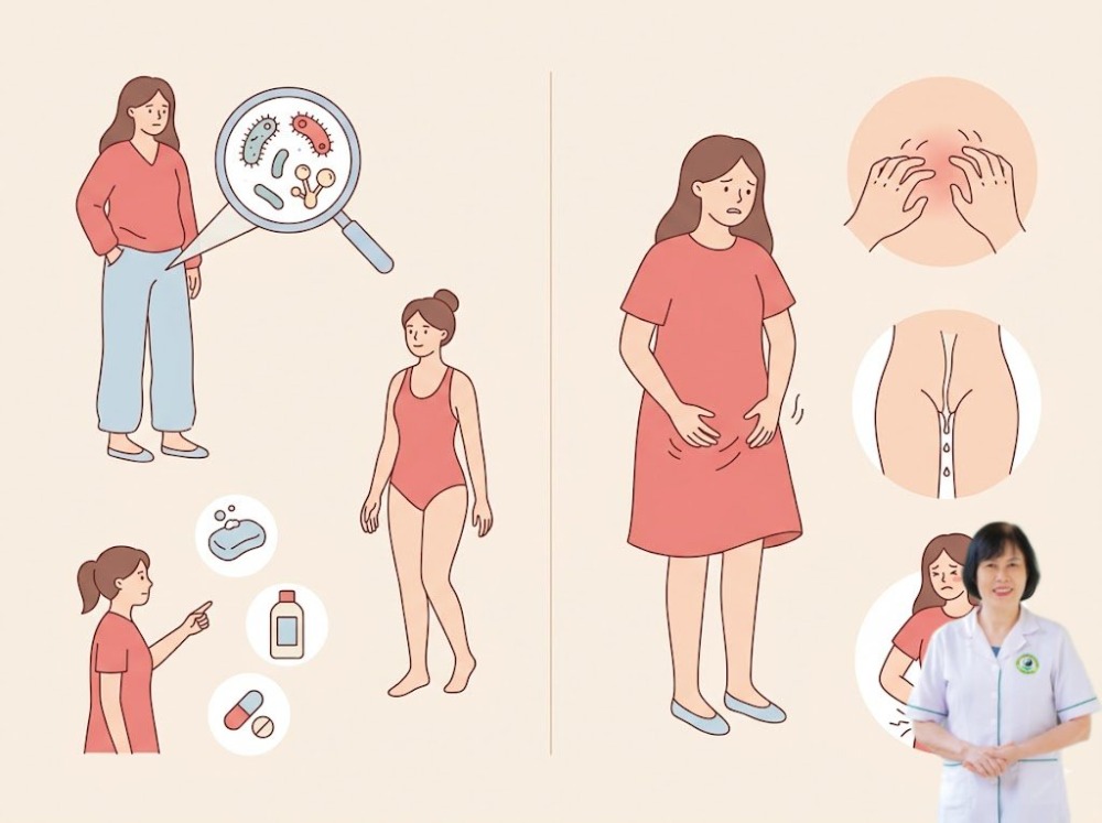 nguy&ecirc;n nh&acirc;n triệu chứng vi&ecirc;m &acirc;m đạo