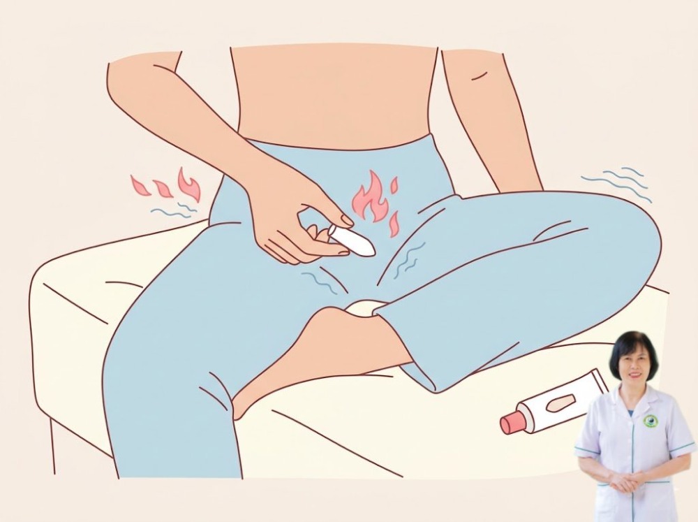 thuốc đặt phụ khoa trị vi&ecirc;m ngứa