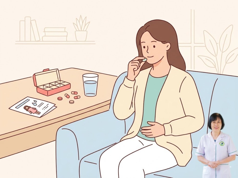 thuốc uống điều trị vi&ecirc;m phụ khoa